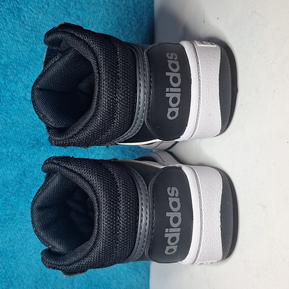 Adidas High Tops Toddler High Top Adidas Hoops Mid AC  Kid's Shoes 6  LIKE NEW - Picture 4 of 8